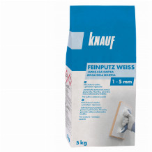 Feinputz Weiss 5kg-štuk Knauf