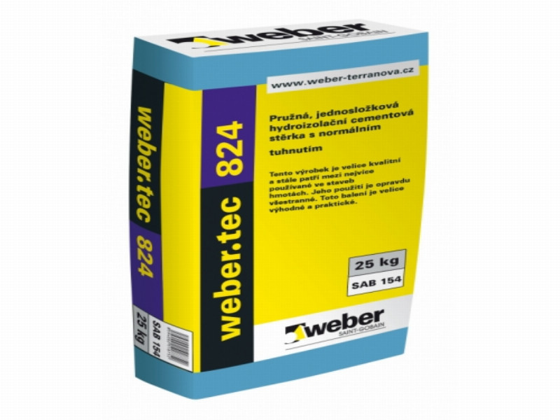 Weber.tec 824 20kg-hydroizolační stěrka